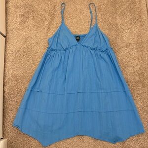 Wild Fable Light Blue V-Neck Dress